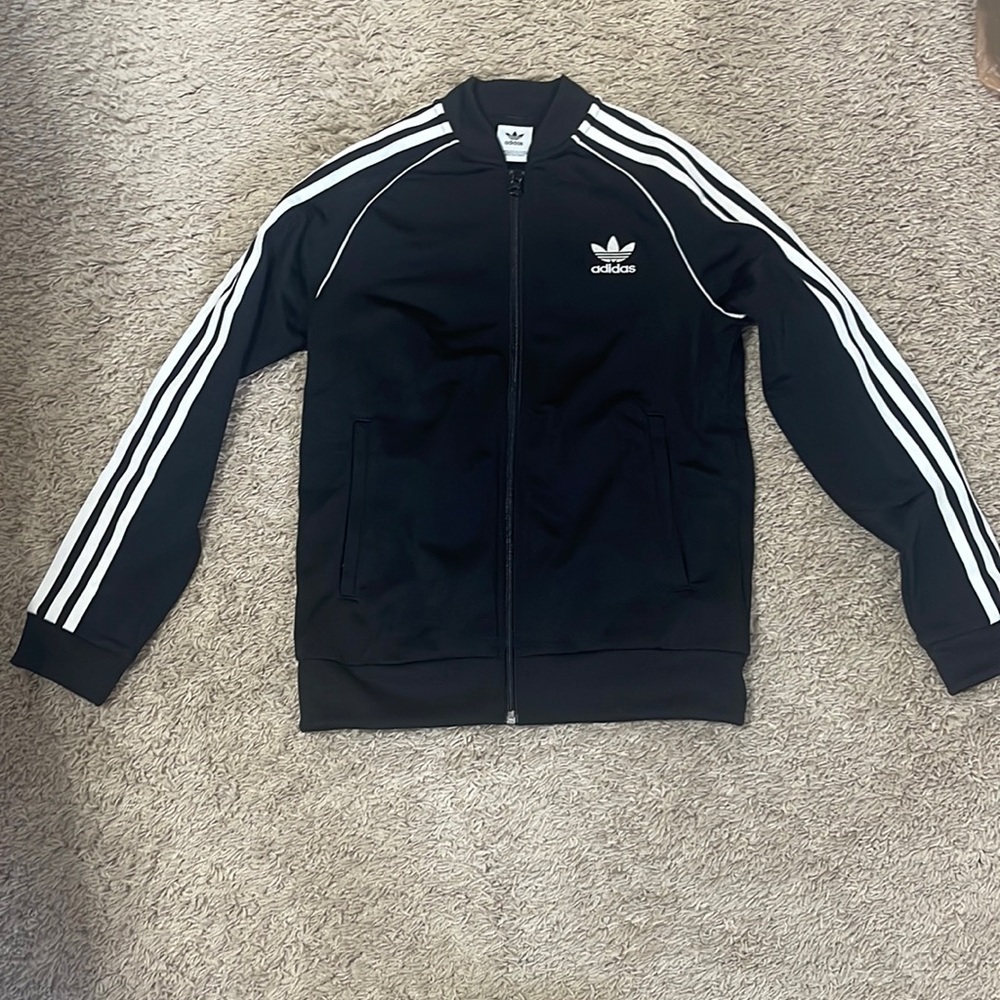 Kids adidas track zip up - medium